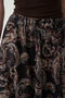 Flared skirt with ruffles - 4