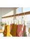 105Pcs Laundry Hooks Hanging Clips, Plastic Rope Hanger Clips, Hanging Hooks with Super Stro - 7