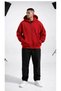 2-Piece Hooded Unisex Zippered Sweatshirt / Cardigan - 2