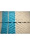 100% Cotton Karatezgah Woven Double Pique 200X240 cm Checkered Fringed Tv Blanket Sofa Shawl - 2