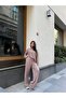 Women's Mink Oversize Blouse Wide Leg Pants Two-Piece Set - 2
