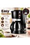 Easy Operation Drip proof desain Automatic insulation Coffee Maker 600ml – Black - 2