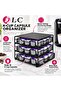 DLC-38732 – 36 K-Cups Capsule Storage Drawer, 3-Tier Coffee Capsule Organizer, Space-Saving Durable Metal Rack – Black - 3