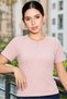 Ladies Ribbed Long Top - 4