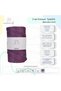 Premium Glittery 3mm - 250 Gr Polyester Macrame Rope Plum 230 m Polyester Macrame Rope Supla Rope and Bag Thread - 3
