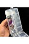 Premium 20 Compartments Tackle Boxes, Tackle Utility Boxes, Plastic Box Storage Organizer Box Adjust - 6