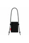 Loop Black Black Corded Cloth Phone Bag