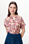 Low Sleeve Satin Surface Regular Blouse - 6
