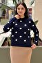 Embossed Mini Floral Patterned Mercerized Tunic