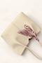 Women's Shoulder Bag Lightweight 3-Compartment Large Volume Daily Tote Bag with Large Size Shawl Accessory Elt - 6
