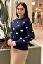 Embossed Mini Floral Patterned Mercerized Tunic - 2