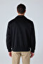 Men's Wool Soft Textured Cashmere Coat Black 4341Dngr - 6