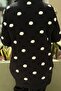 Embossed Mini Floral Embroidered Mercerized Cardigan - 4