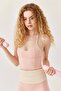Blush Halter Yaka Top