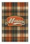 Auraplus Embroidered Plaid Patterned Woven Base Decorative Carpet Auraplus69