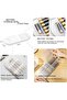 Transparent Battery Organizer Storage case, with Tester Clear Charger Organizer Box for AA-AA - 4