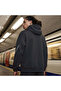 Z.N.E. Hooded Men's Black Casual Style Sweatshirt Kf3776 - 4