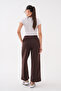 Belted, Cashmere-Embellished, Three-Yarn Pants with Stoppered Cuffs - 5