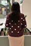 Embossed Mini Floral Patterned Mercerized Tunic - 4