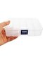 Portable Saw Blades Organizer Box With Compartments Pp Material Storage Case Space-saving Re - 4