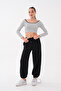 Belted, Cashmere-Embellished, Three-Yarn Pants with Stoppered Cuffs
