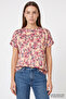 Low Sleeve Satin Surface Regular Blouse - 7