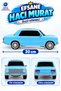 Remote Controlled Legendary Hacı Murat Toy Car 20 cm – Rc Classic Sedan Rc Classic Car - 4