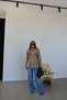 Pleated Buttoned Trench Coat - 3