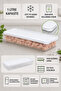 8-Piece Refrigerator Organizer - Refrigerator Suitable Storage Container Multi-Purpose Kitchen Organizer 1000ml White - 3