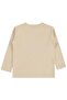 Civil Boy's Basic Sweatshirt |   Lycra Single Jersey Long Sleeve |   School Nursery and Daily Use - Beige - 2