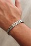 Meme Kans*Ri Awareness Lymph Edema Banned Arm Warning Bracelet Stainless Steel Scb94 - 6