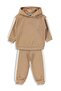 Boy's Tracksuit Set |   Pike Long Sleeve Judge Collar |   School Nursery and Daily Use - Brown - 5