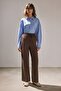 High Waist Viscose Pants - 2