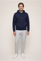 Hooded Pocketed Regular Fit Warm Cotton Basic Sweatshirt - 3