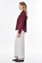 Cotton Shirt Claret Red 11026 - 7