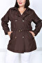 WOMEN'S LARGE SIZE TRENCH COAT - 8