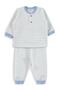 Striped 6-18 Months Pajama Set - Blue
