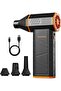Electric air duster MegaFlow 50 with 110000RPM, 3-Gear adjustable mini blower, Cordless, Fast charging