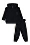 Boy's Tracksuit Set |   Pike Long Sleeve Judge Collar |   School Nursery and Daily Use - Black - 2