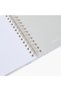 Flower Print Notebook with Spiral Binding - 5