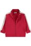 Civil Boy's Pique Active Cardigan |   Pike Long Sleeve Judge Collar |   School Nursery and Daily Use - Burgundy - 5