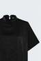 Bat Sleeve Blouse - Black - 3