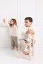 Buttoned Sweat Kids Set