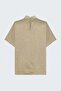 Bat Sleeve Blouse - Beige - 4