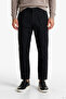 Men's Black Tapered Pants - 2