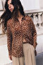 Patterned Classic Shirt - Claret Red