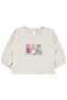 Score Printing Rabbit Printed 6-18 Months Set - Ecru - 2