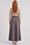 Suede Skirt Smoked 72018 - 5