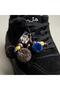 322 Black Genuine Leather Sneaker - 2