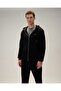 5Wm2581-Bk Men's Zippered Sweat Black - 3